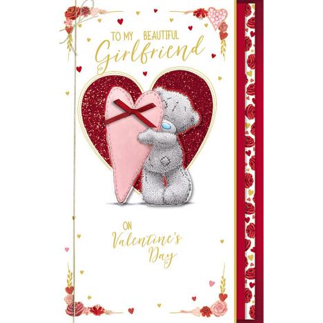 Beautiful Girlfriend Handmade Me to You Bear Valentine's Day Card £4.99